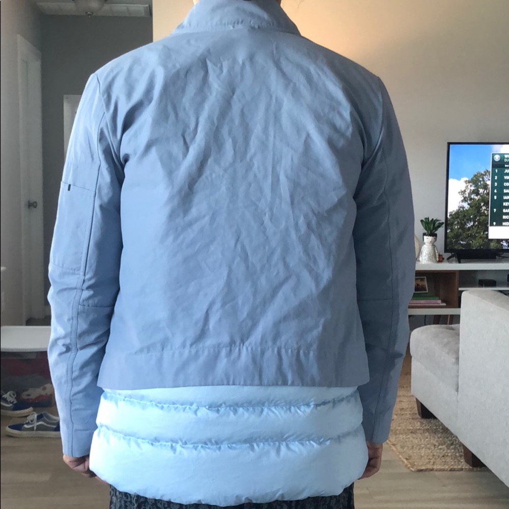 Nike Women's Jacket Light Blue Jacket And Coat Aeroloft - Picture 6 of 11